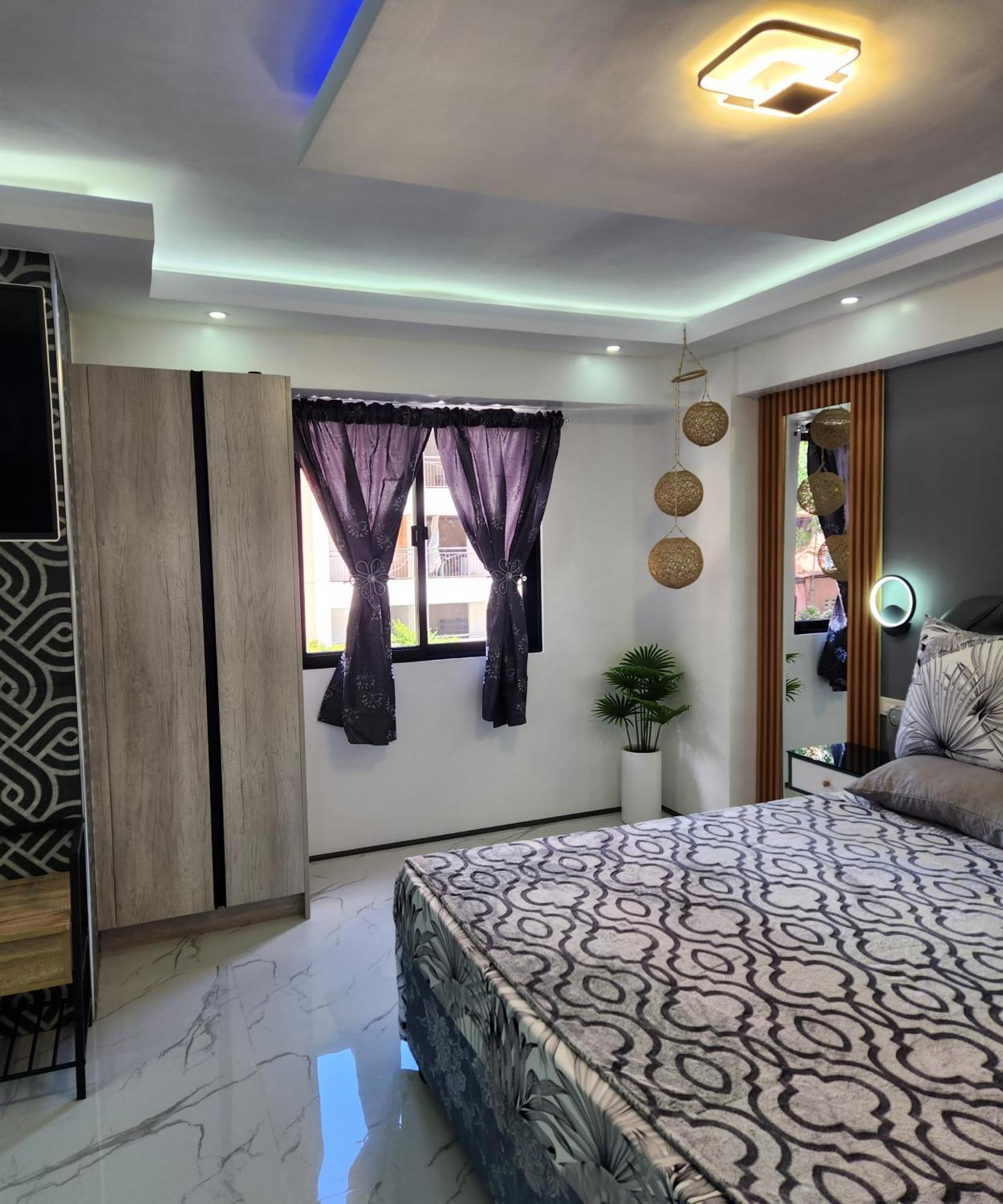 מקטאן Condo Azur Suites B207 Near Airport, Netflix, Stylish, Cozy With Swimming Pool מראה חיצוני תמונה