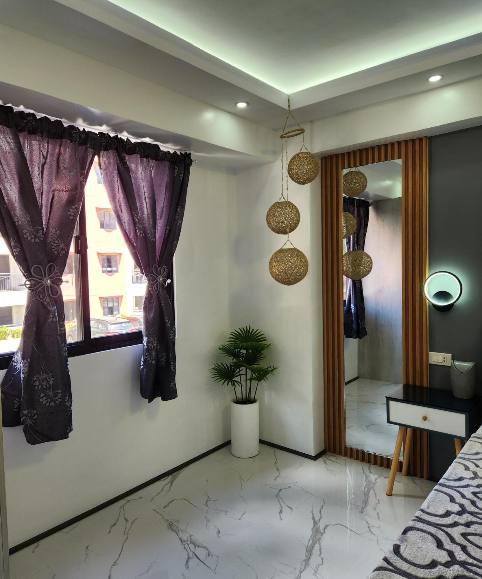 מקטאן Condo Azur Suites B207 Near Airport, Netflix, Stylish, Cozy With Swimming Pool מראה חיצוני תמונה