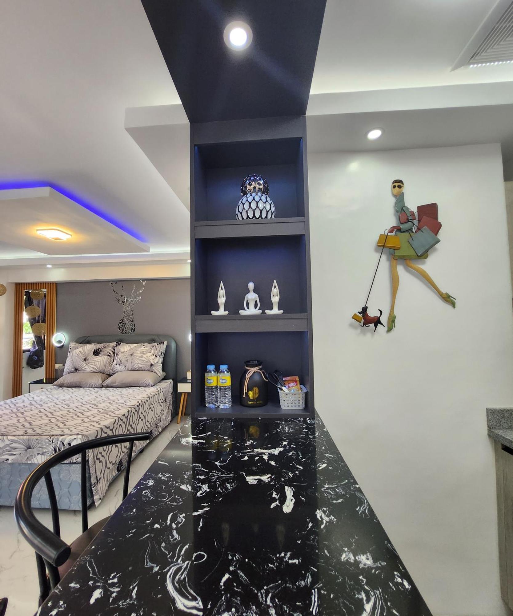 מקטאן Condo Azur Suites B207 Near Airport, Netflix, Stylish, Cozy With Swimming Pool מראה חיצוני תמונה