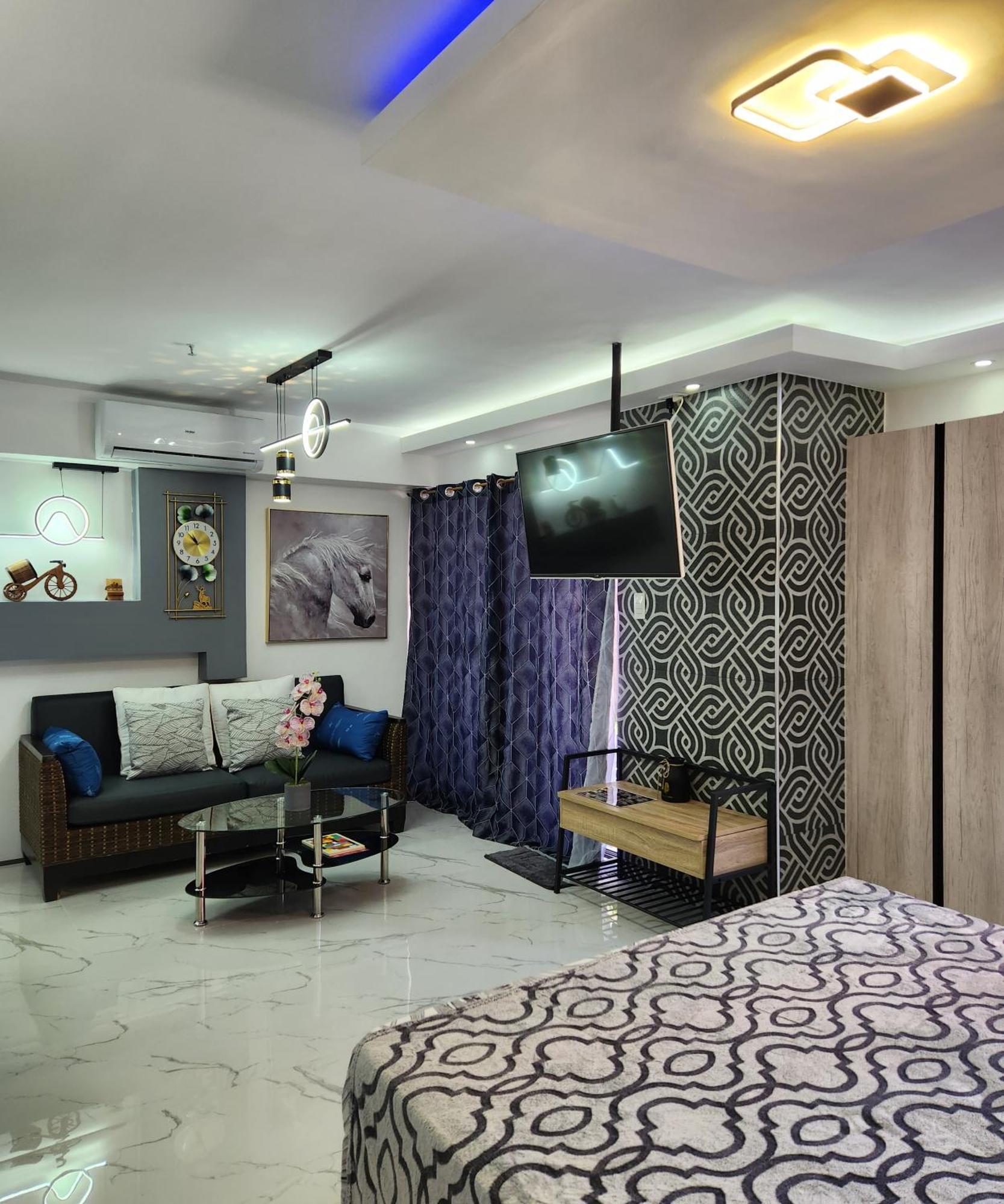 מקטאן Condo Azur Suites B207 Near Airport, Netflix, Stylish, Cozy With Swimming Pool מראה חיצוני תמונה